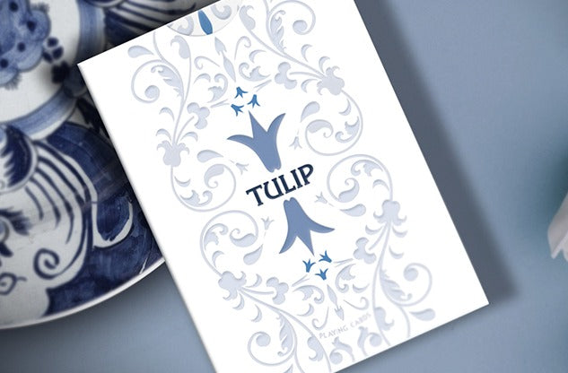Tulip (White) Playing Cards by Dutch Card House image 1