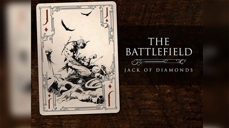 Frazetta Art Museum (Drawing) Playing Cards by Kings Wild image 3