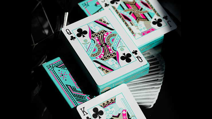 FULTON'S: Thunderbird Room (Turquoise) Playing Cards by Brad Fulton image 5