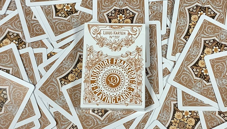 Four Continents: Copper (Gilded) Playing Cards by AZURED OX image 2