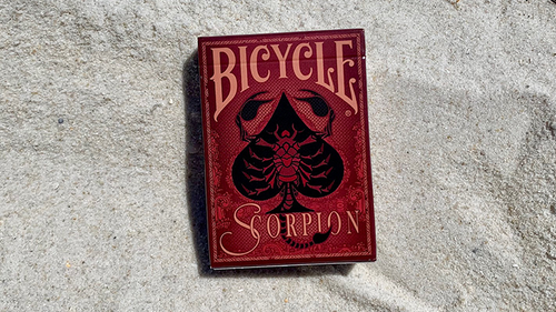 Bicycle: Scorpion (Red Gilded) image 0