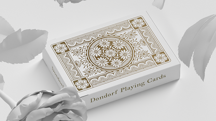 Dondorf (White Gold) Playing Cards by by Daniel Schneider image 0