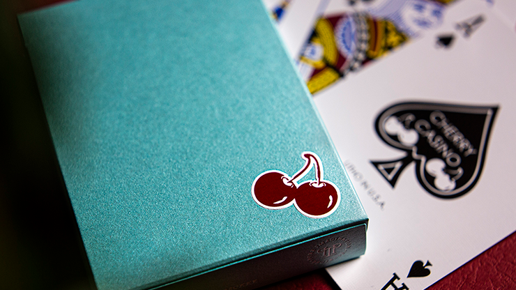 Cherry Casino House Deck (Tropicana Teal) by Pure Imagination image 2