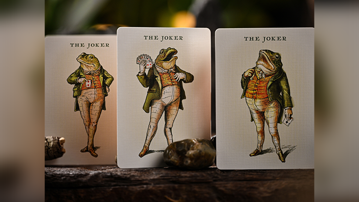 Notorious Gambling Frog (Orange) Playing Cards by Stockholm17 image 1