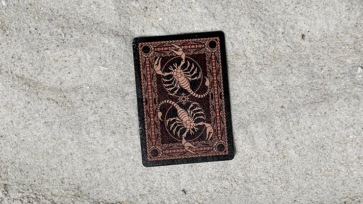 Bicycle: Scorpion (Brown Gilded) image 5