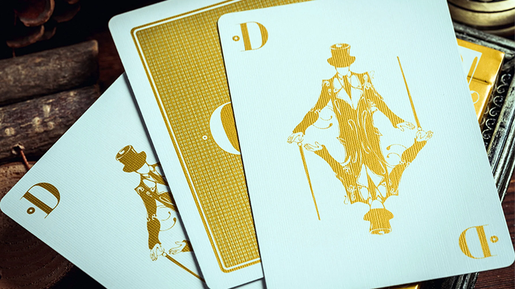 Smoke & Mirrors V9: Gold (Standard) Playing Cards by Dan & Dave image 3
