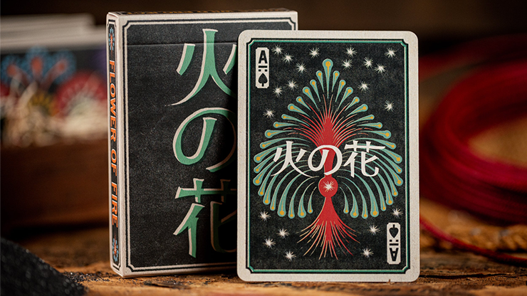Flower of Fire Playing Cards by Kings Wild image 0