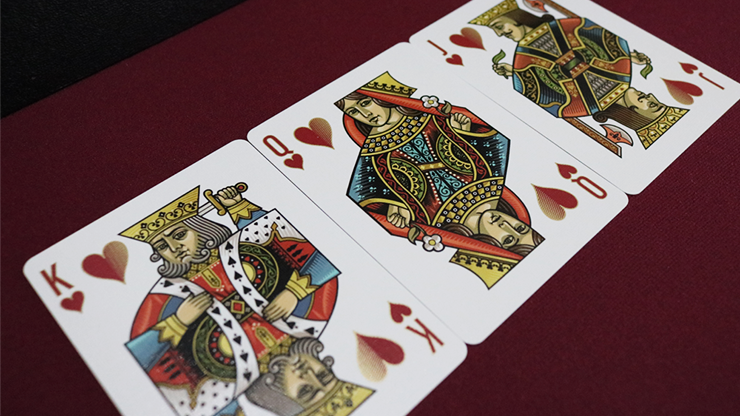 Oath Standard (Burgundy) Playing Cards by Lotrek image 4