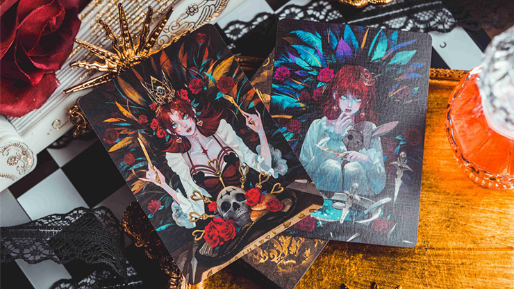 Silence V3 (Black) Playing Cards by King Star image 1