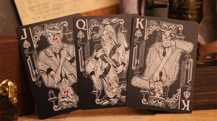 Jack the Ripper & Sherlock Holmes (Stalemate) Playing Cards by Room One image 1