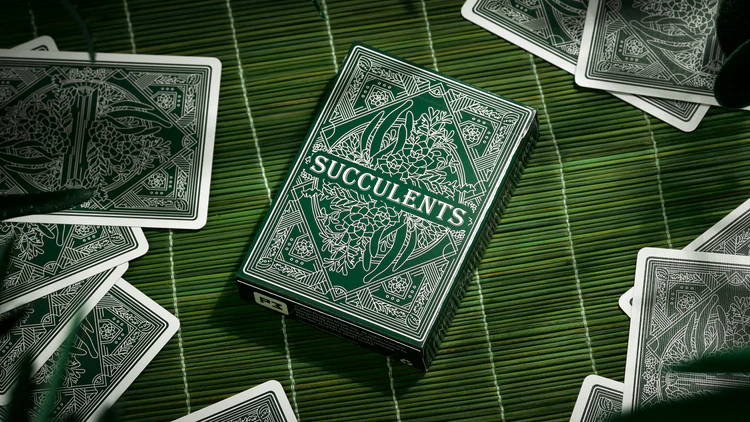 Succulents Playing Cards by P3 image 4