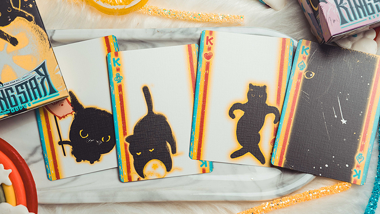 Space Cat V2 Playing Cards by King Star image 3