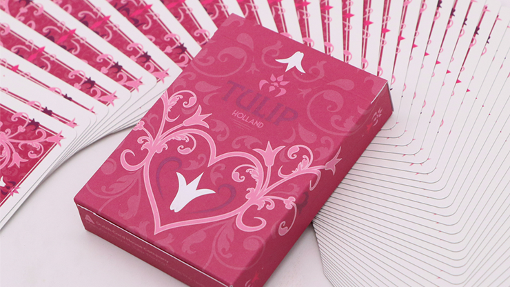 Tulip (Pink) Playing Cards by Dutch Card House image 3
