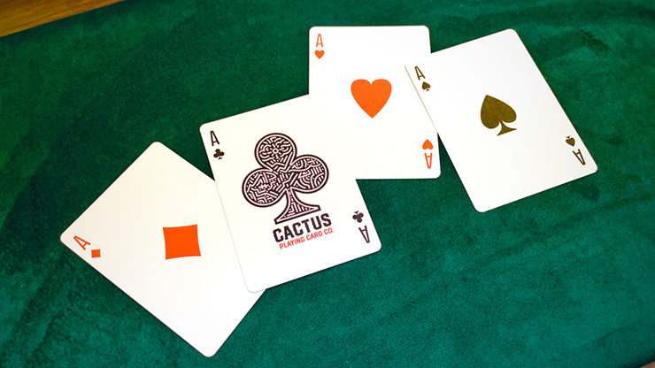 Cactus (Pink Quartz) Playing Cards by Jaren Barlocker image 2
