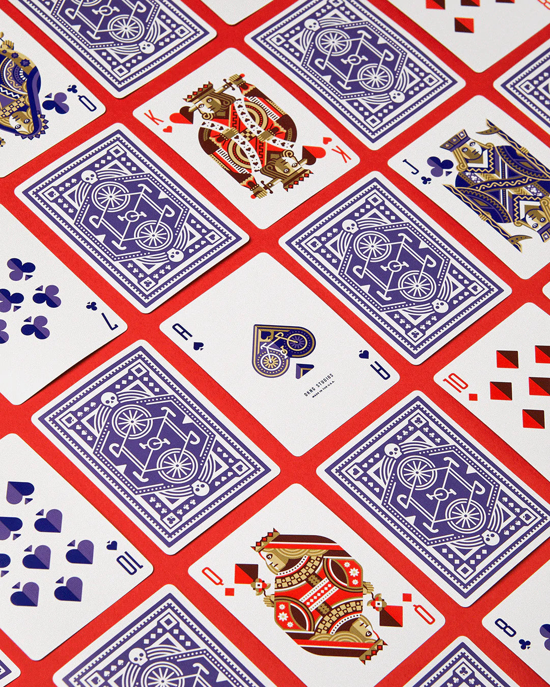 DKNG Purple Wheels Playing Cards Art of Play image 1