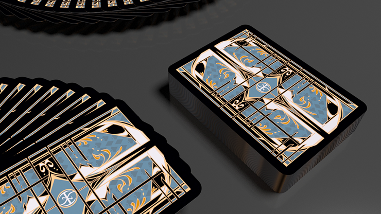 Card Masters: Precious Metals (Black, Standard) Playing Cards by Handlordz image 2