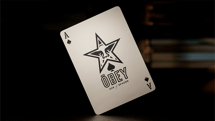 Obey (Gold) Playing Cards by Theory11 image 3