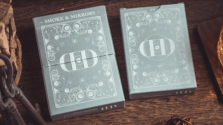 Smoke & Mirrors V8 Silver (Deluxe) Playing Cards by Dan & Dave image 5