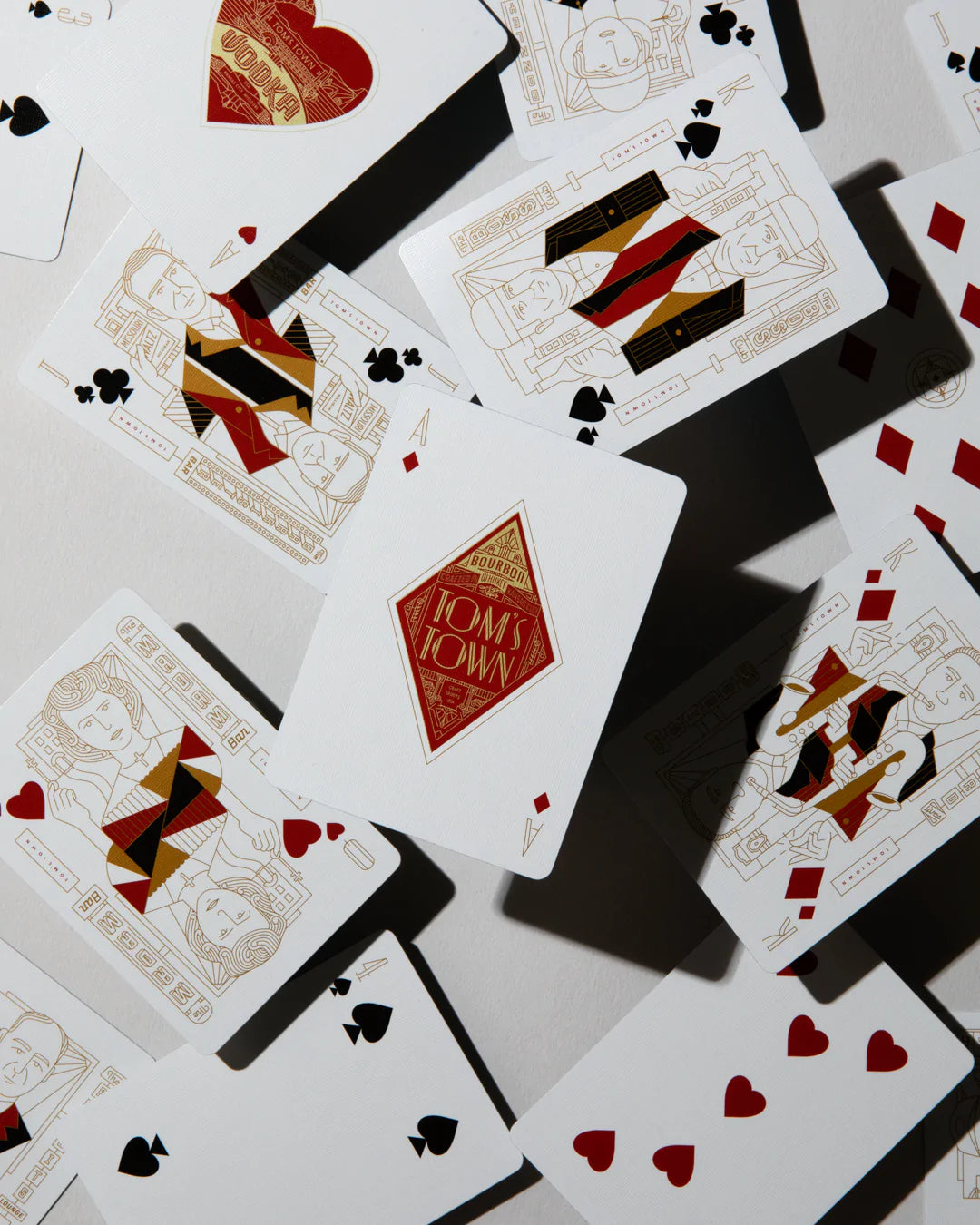 Tom's Town Playing Cards by Art of Play image 1