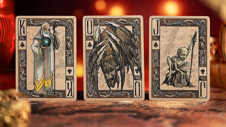 LOTR: Two Towers (Foiled Edition) Playing Cards by Kings Wild image 1