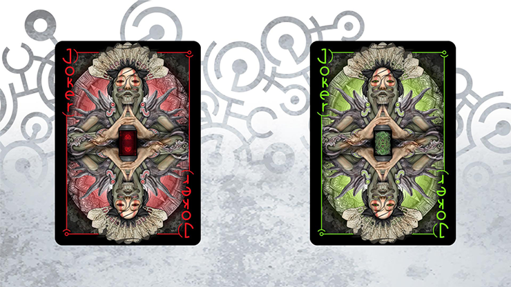 Bionic Blossom: Timeless Depths (Bionic) Playing Cards by Sleepy Lantern image 2