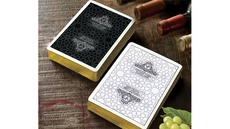 Vintage Label Black Edition (Gold Gilded) Playing Cards by Craig Maidment image 3