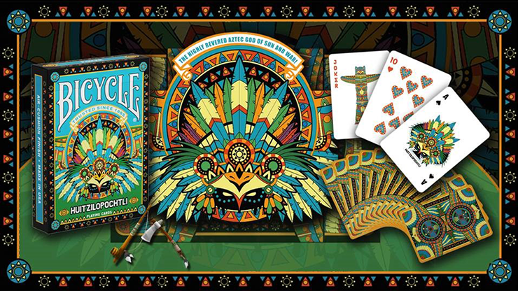 Bicycle: Huitzilopochtli (1,000 Deck Club) by Collectible Playing Cards image 4