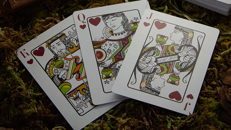 Fillide: A Sicilian Folk Tale V2 (Terra) Playing Cards by Jocu image 2