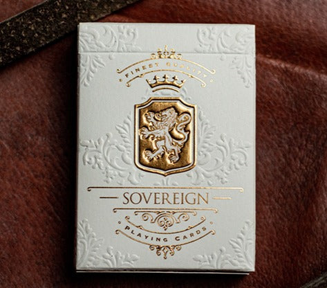 Sovereign (White) Playing Cards by Jody Eklund image 0