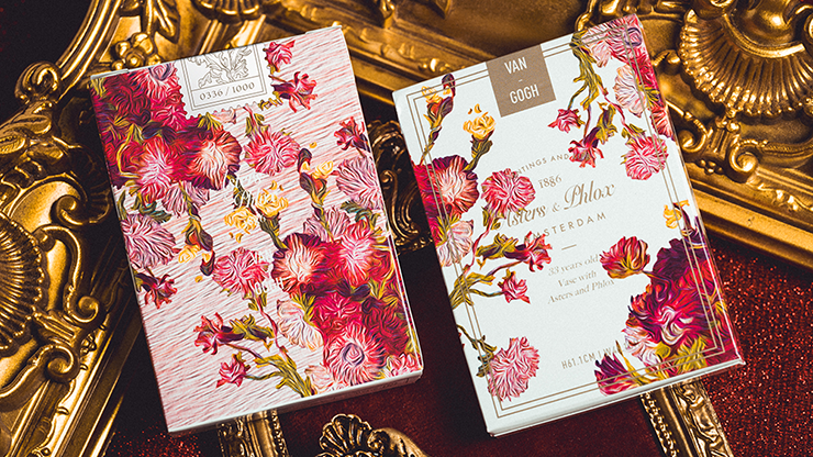 Van Gogh: Asters & Phlox (Borderless) Playing Cards by Jiken & Jathan image 0