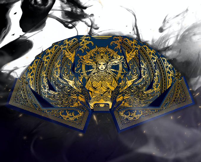 Asura: Deluxe (Blue) Playing Cards by Card Experiment image 5