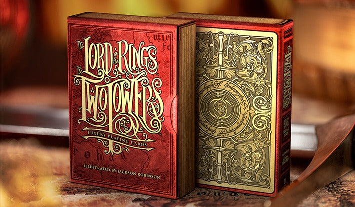 LOTR: Two Towers (Foiled Edition) Playing Cards by Kings Wild image 0