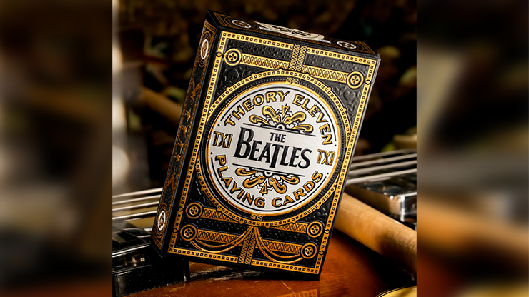 Beatles: Special Edition (Black) Playing Cards by Theory11 image 0