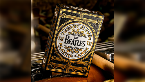 Beatles: Special Edition (Black) Playing Cards by Theory11 image 0