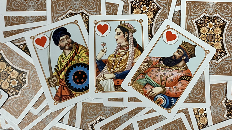 Four Continents (Copper) Playing Cards by AZURED OX image 5