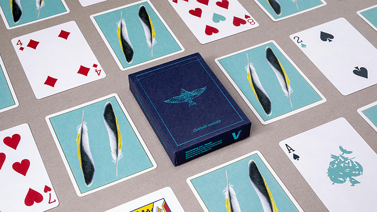 Feather: Goldfinch Edition (Teal) by Joshua Jay image 1