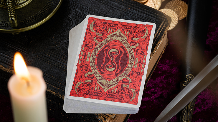 The Successor (Regal Red) Playing Cards by Gentleman Wake image 3