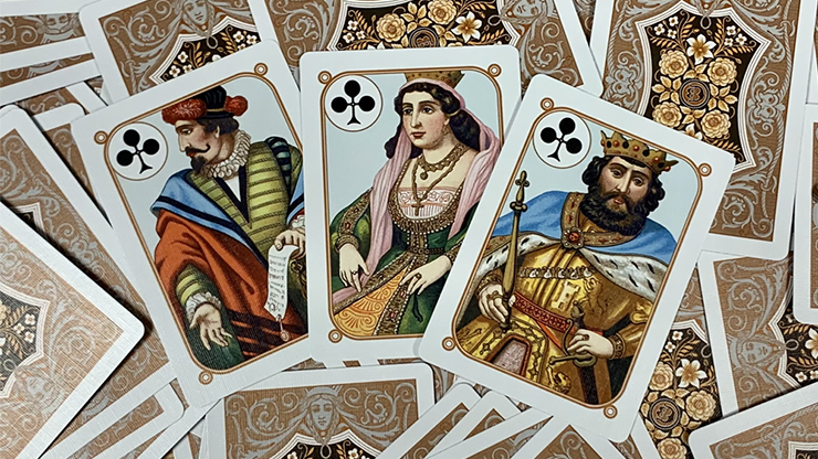 Four Continents (Copper) Playing Cards by AZURED OX image 2