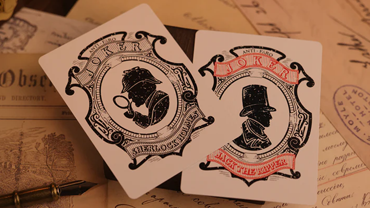 Jack the Ripper & Sherlock Holmes (Skewer) Playing Cards by Room One image 3
