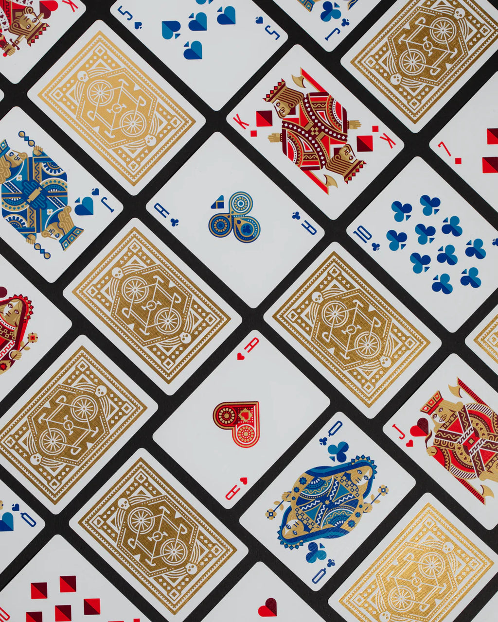 DKNG Gold Wheels Playing Cards by Art of Play image 1