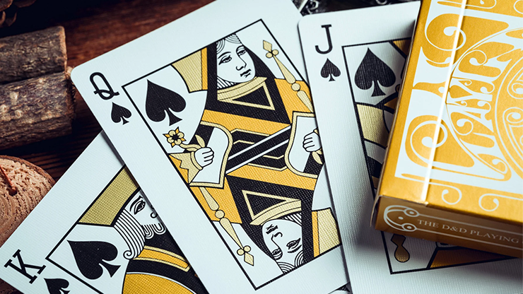 Smoke & Mirrors V9: Gold (Standard) Playing Cards by Dan & Dave image 2