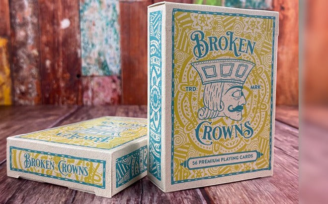 Broken Crowns Playing Cards by Mark And Jenny Fallis image 0