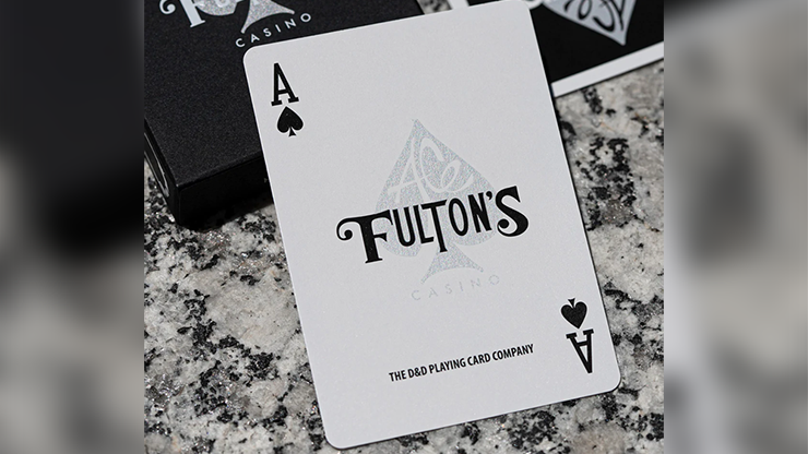 Ace Fulton's Casino (Black) Playing Cards by Brad Fulton image 5