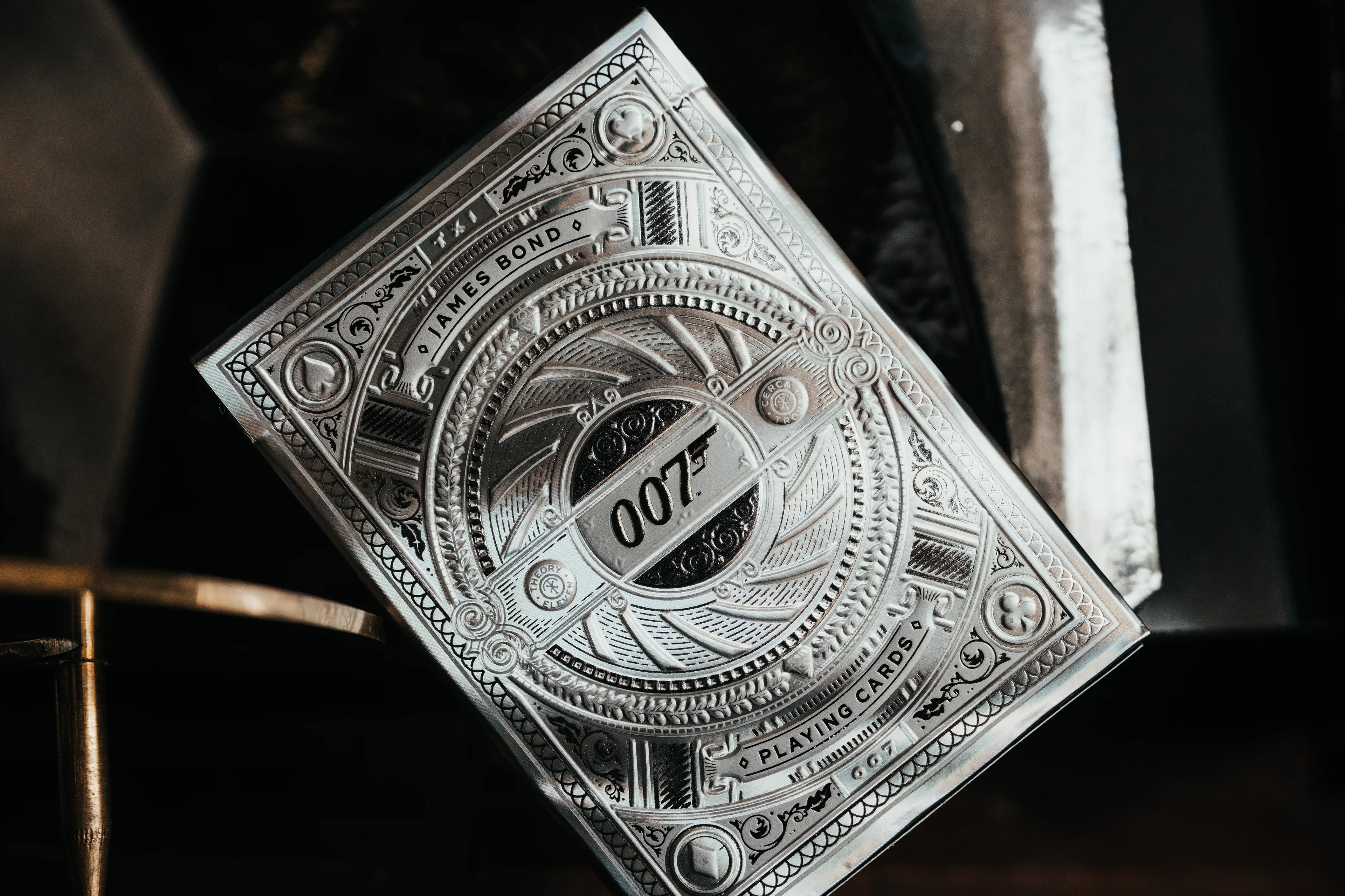 James Bond (Silver) Playing Cards by Theory11 image 0