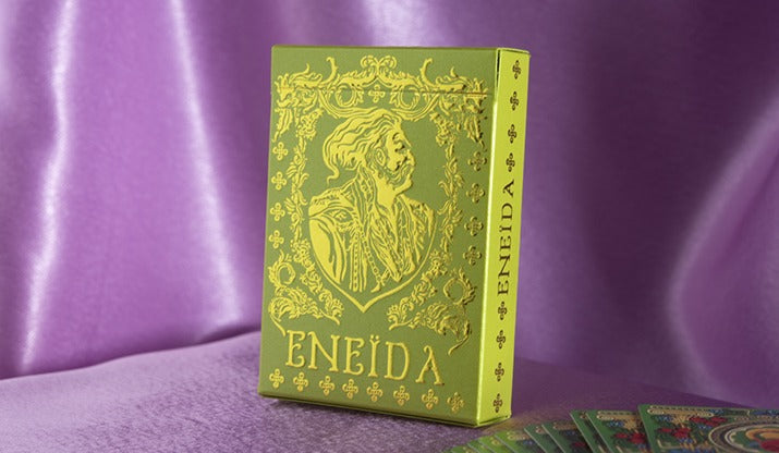 Eneida: Love (Green) Playing Cards by Fullhouse image 0
