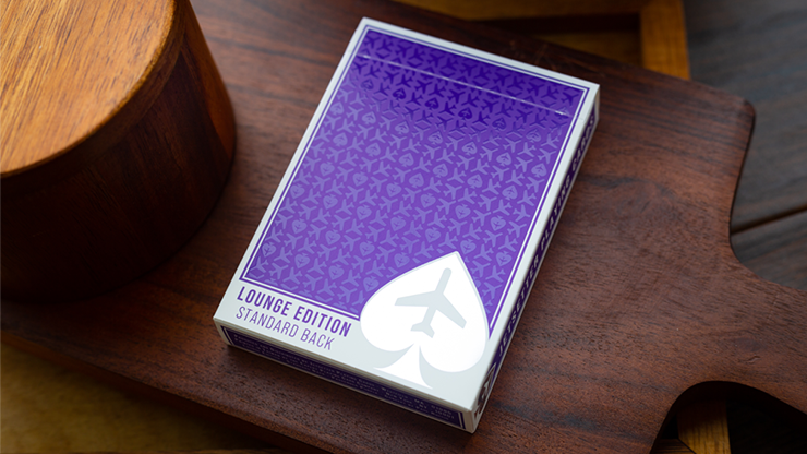 Lounge Edition (Passenger Purple) Playing Cards by Jetsetter image 0