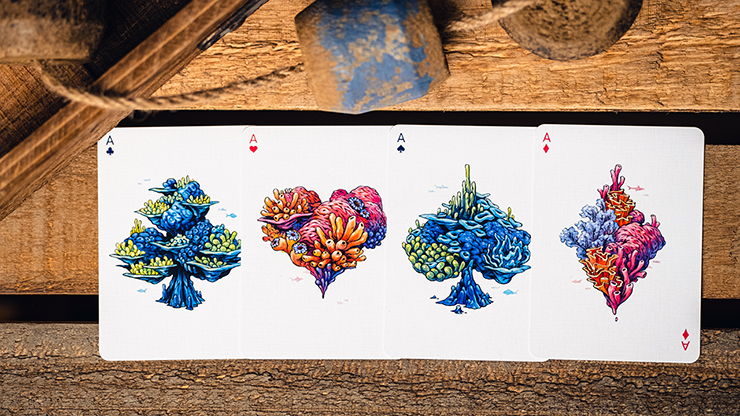 False Anchors V4 (Deep Sea) Playing Cards by Ryan Schlutz image 2