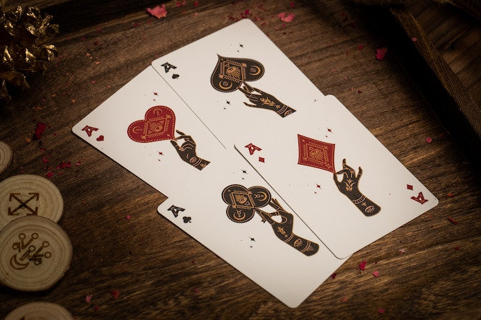 Palmistry (Golden Ivory) Playing Cards by Chamber of Wonder image 5