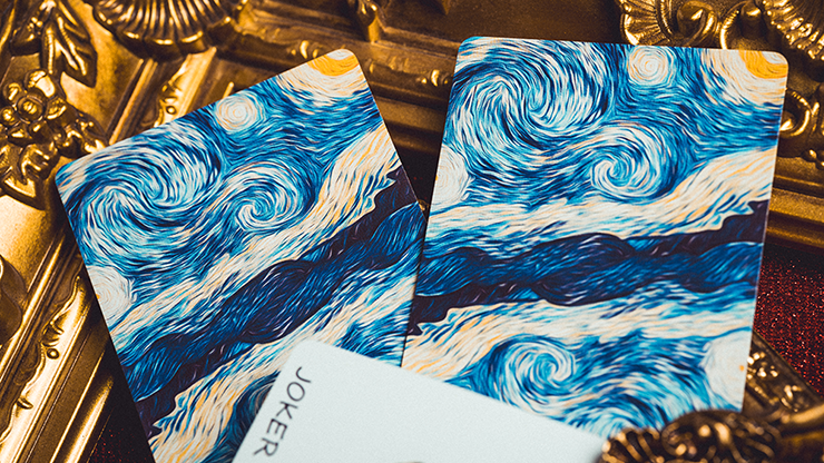 Van Gogh: Self Portrait (Borderless) Playing Cards by Jiken & Jathan image 3