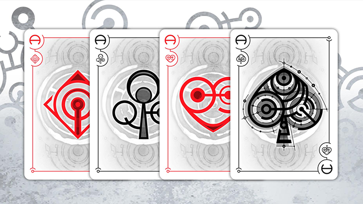 Bionic Blossom: Dawn of the Ancients (Classic) Playing Cards by Sleepy Lantern image 5